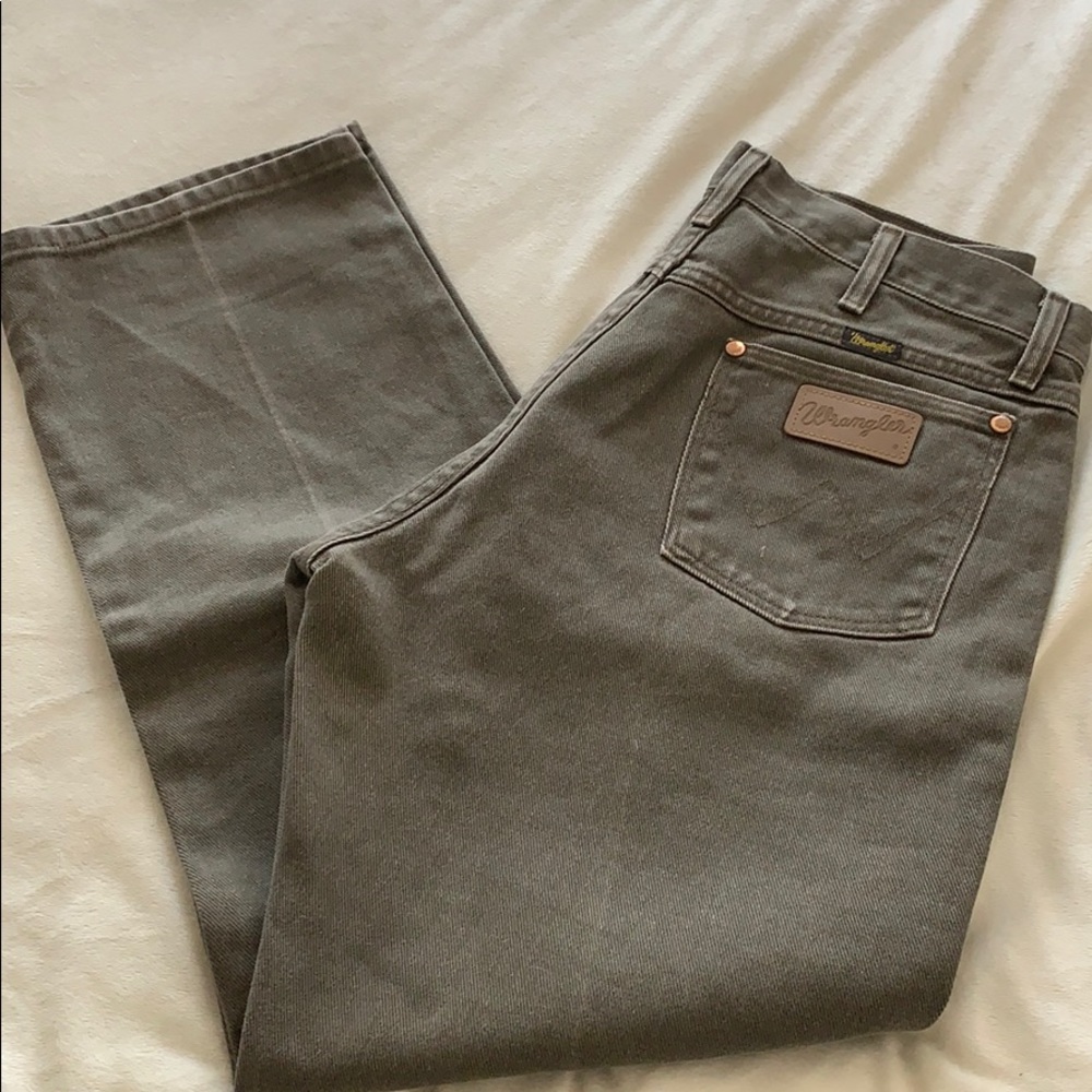 Vintage Wrangler Olive Jean